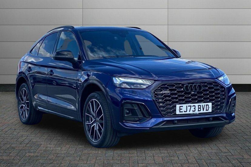 Audi Q5 2.0 Tfsi 45 Black Edition Sportback S T Blue