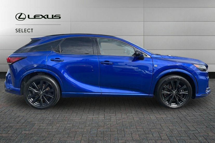 Lexus RX 2.4 500H Turbo F Sport Suv Hybrid Blue #4