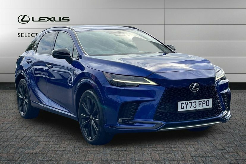Lexus RX 2.4 500H Turbo F Sport Suv Hybrid Blue