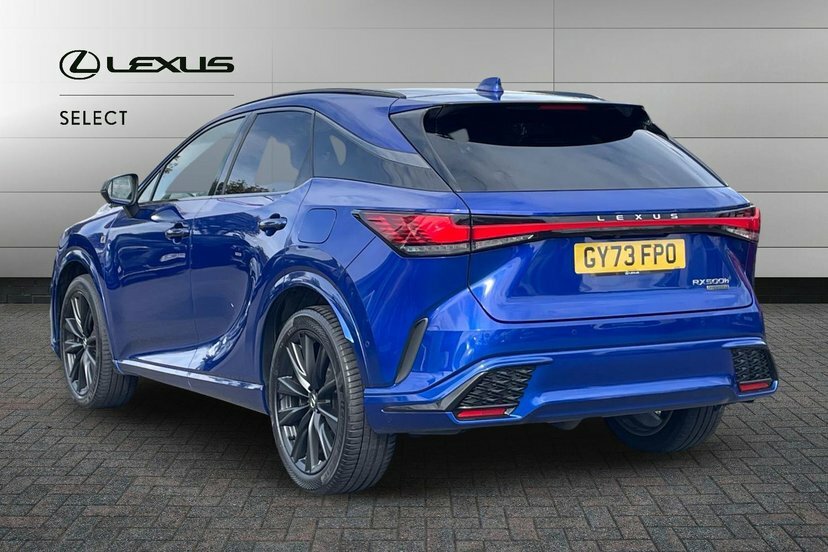 Lexus RX 2.4 500H Turbo F Sport Suv Hybrid Blue #3
