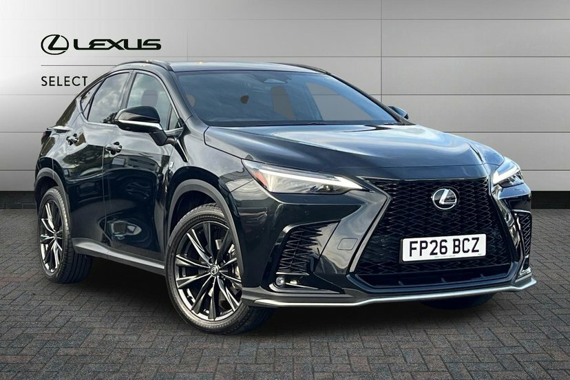 Lexus NX 2.5 450H 18.1Kwh F Sport Suv Plug-in H Black