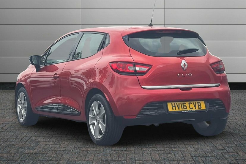 Renault Clio 1.2 16V Dynamique Nav Hatchback HV16CVB Red #3