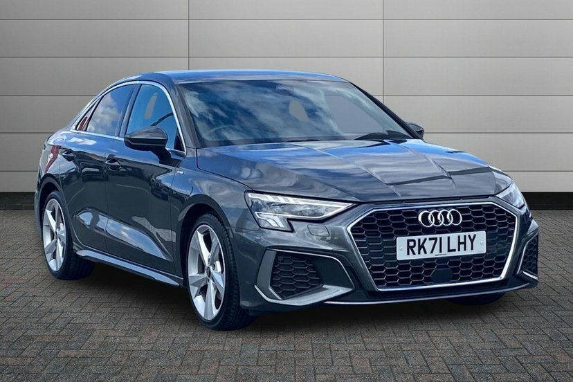 Audi A3 1.0 Tfsi 30 S Line Saloon S Tronic 110 Grey