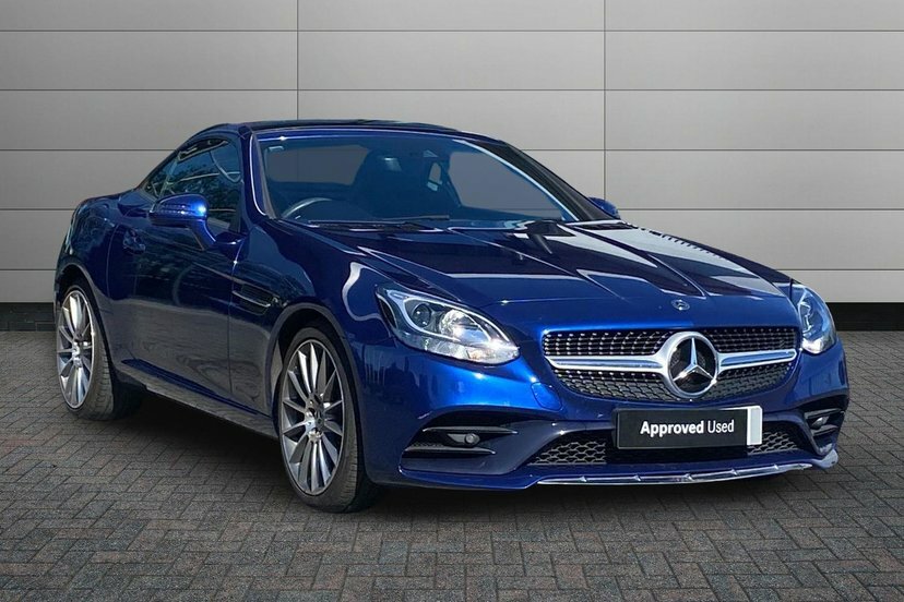 Mercedes-Benz SLC 2.0 Slc200 Amg Line Convertible G-troni Blue