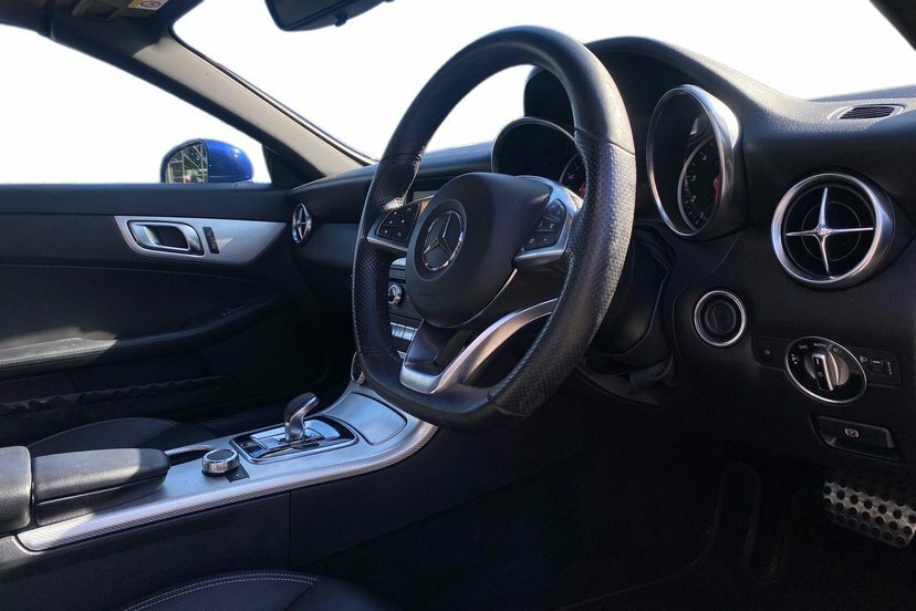 Mercedes-Benz SLC 2.0 Slc200 Amg Line Convertible G-troni Blue #5