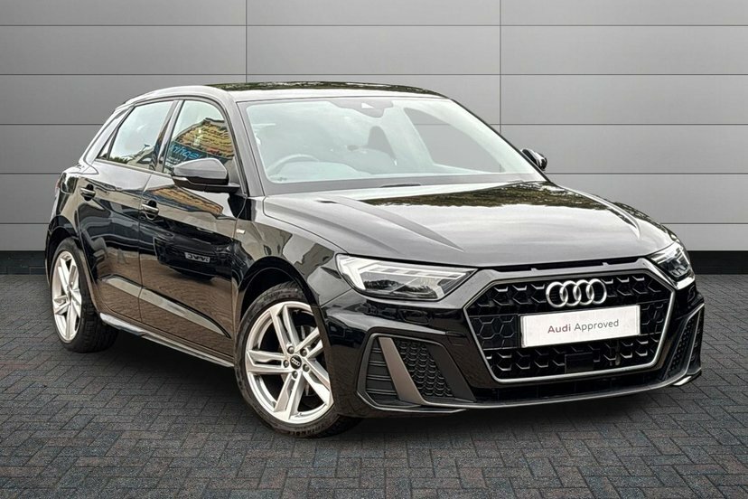 Audi A1 1.0 Tfsi 30 S Line Sportback S Tronic Black