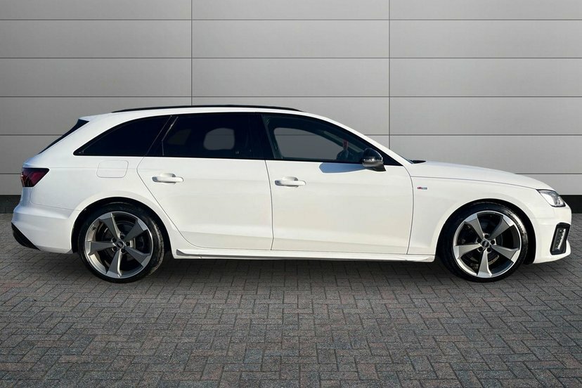 Audi A4 Avant 2.0 Tfsi 35 Black Edition Estate S Tron White #4