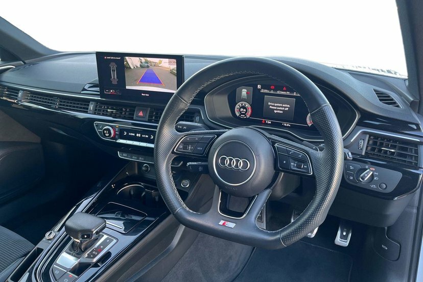 Audi A4 Avant 2.0 Tfsi 35 Black Edition Estate S Tron White #6