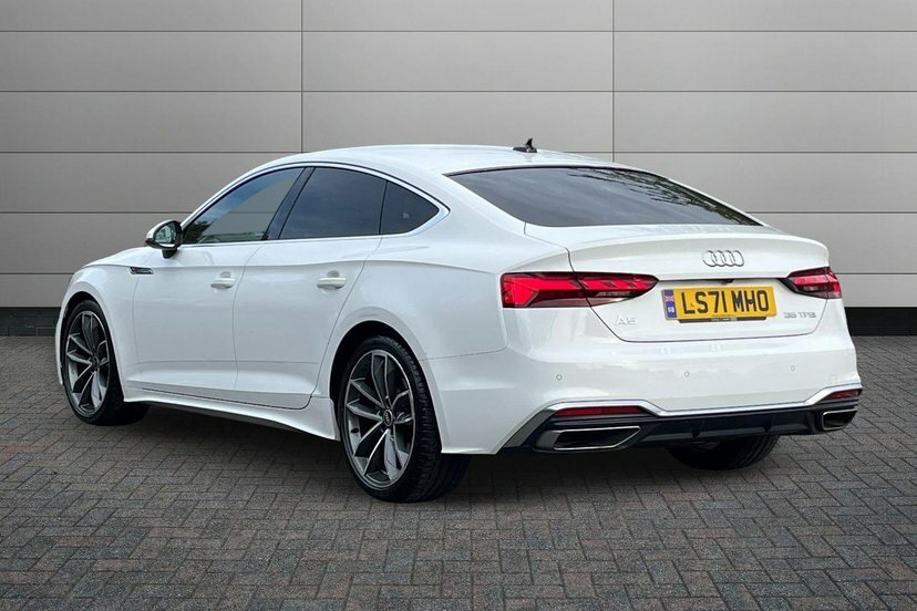 Audi A5 2.0 Tfsi 35 S Line Sportback S Tronic White #3