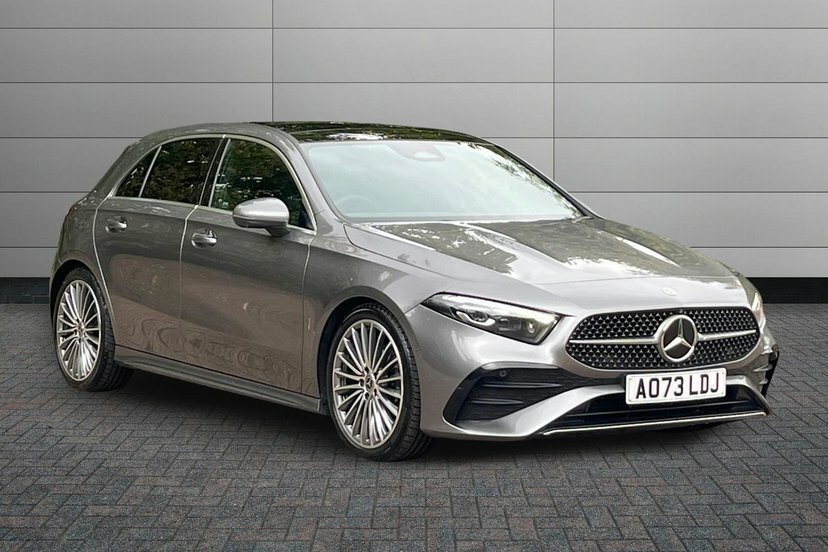 Mercedes-Benz A Class 2.0 A200d Amg Line Premium Plus Hatchback Di Grey