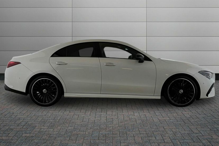 Mercedes-Benz CLA Class Cla 200 Amg Line Premium Plus Coupe KJ23XVN White #3