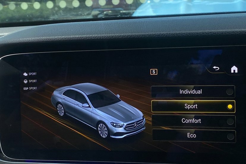 Mercedes-Benz E Class Coupe Grey #43
