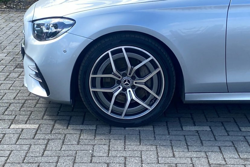 Mercedes-Benz E Class Coupe Grey #4