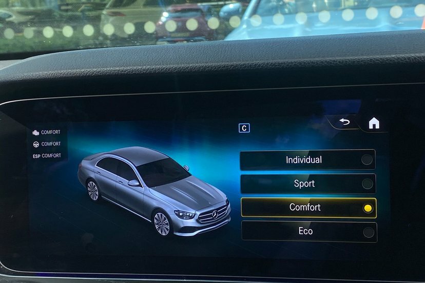 Mercedes-Benz E Class Coupe Grey #44
