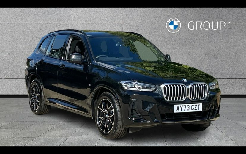 BMW X3 X3 Xdrive20d M Sport Black