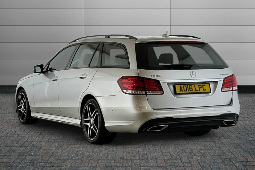 Mercedes-Benz E Class E350 Bluetec Amg Night Edt Premium Plus Estate Aut AO16LPC Silver #2
