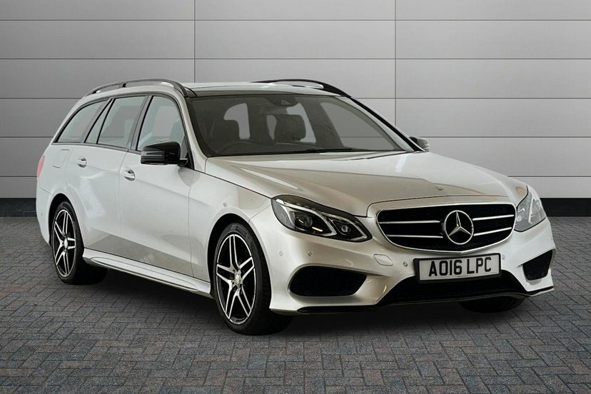 Mercedes-Benz E Class E350 Bluetec Amg Night Edt Premium Plus Estate Aut Silver