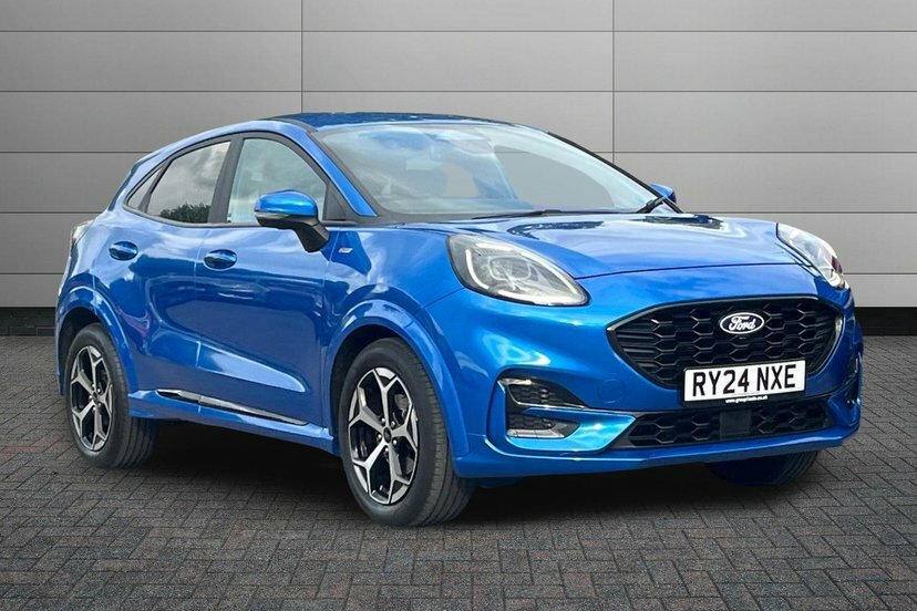 Ford Puma 1.0T Ecoboost Mhev St-line Suv Hybrid M Black