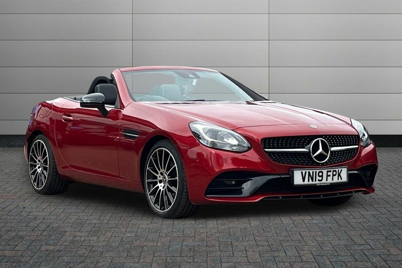 Mercedes-Benz SLC 1.6 Slc180 Gpf Amg Line Convertible G-t Red