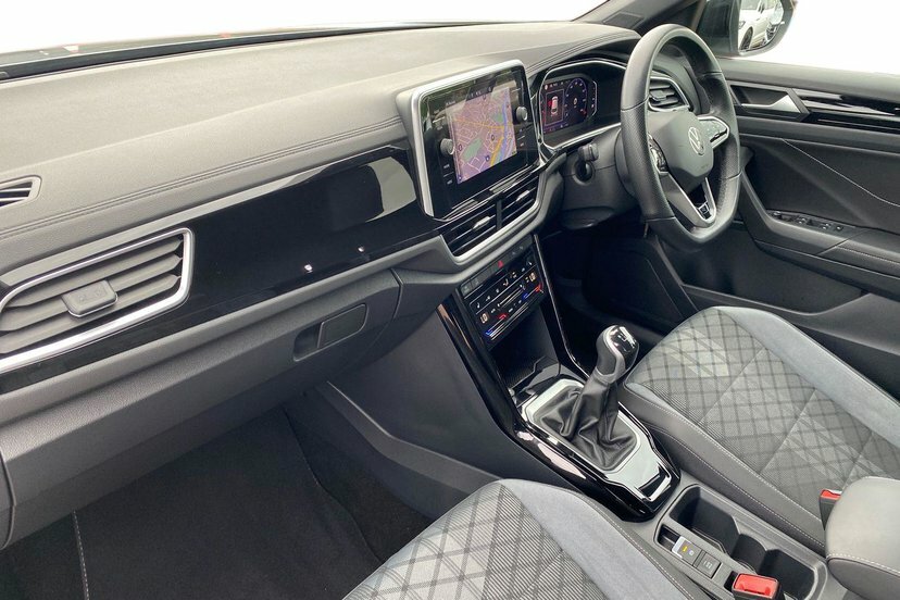 Volkswagen T-Roc 1.5 Tsi R-line Suv 150 Ps Silver #2