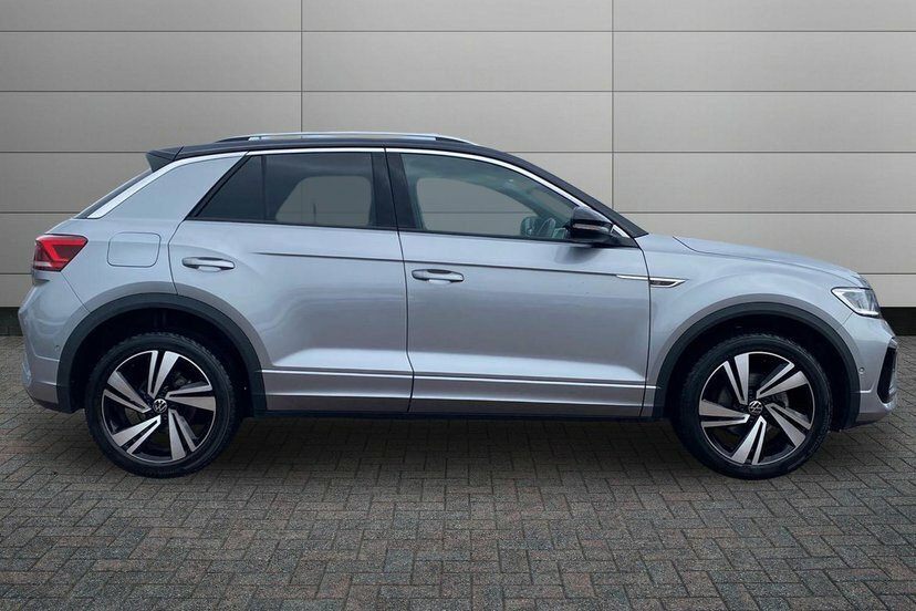 Volkswagen T-Roc 1.5 Tsi R-line Suv 150 Ps Silver #4
