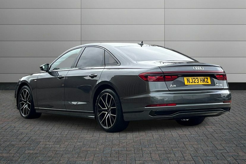 Audi A8 3.0 Tdi V6 50 Black Edition Saloon Tipt Grey #3