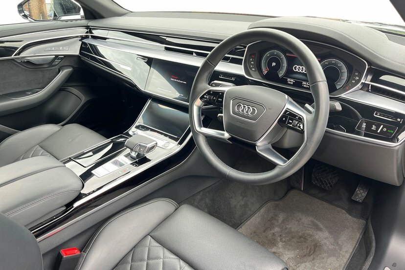 Audi A8 3.0 Tdi V6 50 Black Edition Saloon Tipt Grey #6