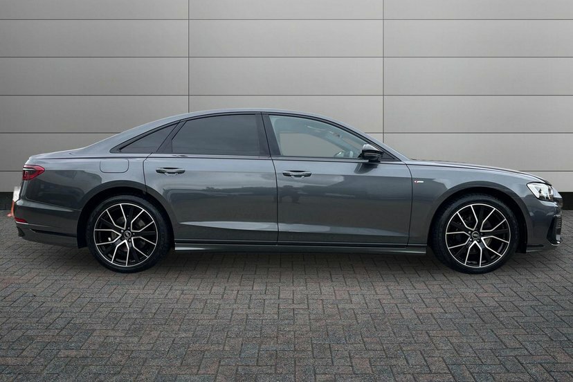 Audi A8 3.0 Tdi V6 50 Black Edition Saloon Tipt Grey #4