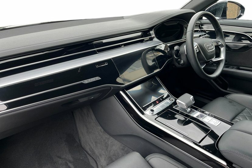 Audi A8 3.0 Tdi V6 50 Black Edition Saloon Tipt Grey #2