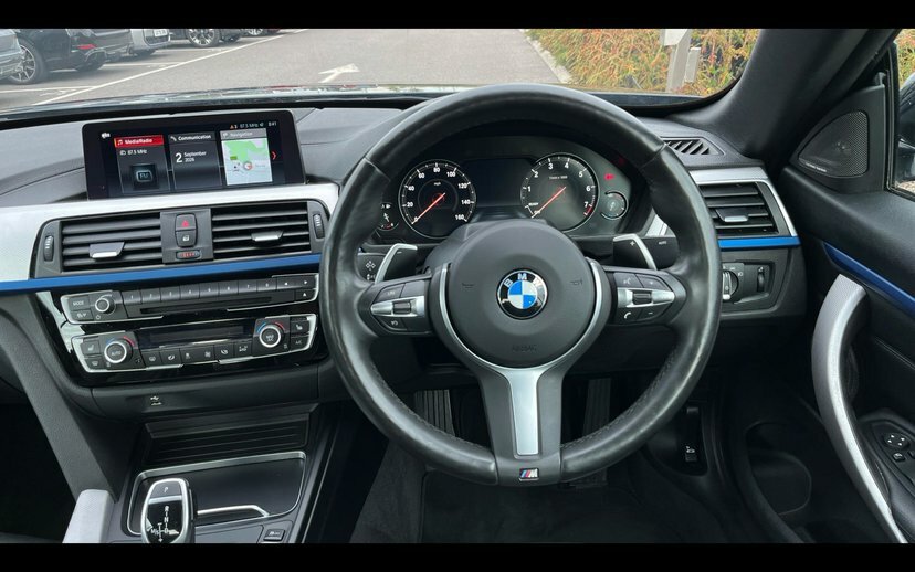 BMW 4 Series 420I M Sport Convertible Black #5