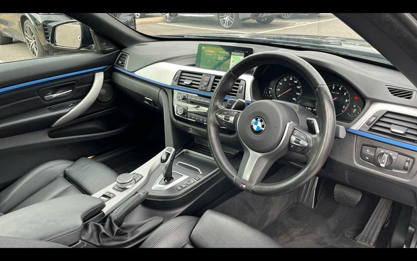 BMW 4 Series 420I M Sport Convertible Black #6