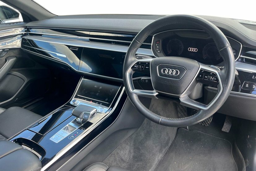 Audi A8 3.0 Tdi V6 50 Black Edition Saloon Tipt Silver #6