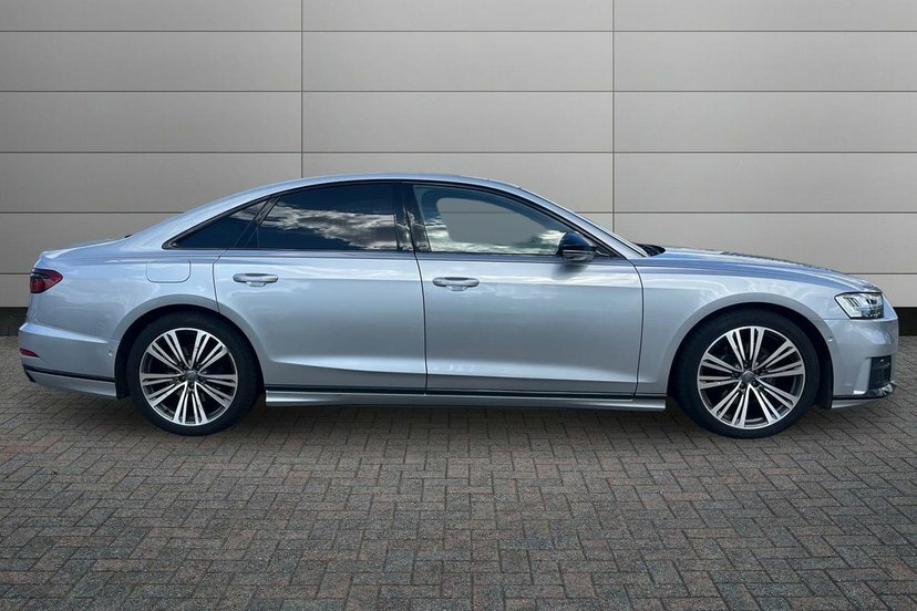 Audi A8 3.0 Tdi V6 50 Black Edition Saloon Tipt Silver #4