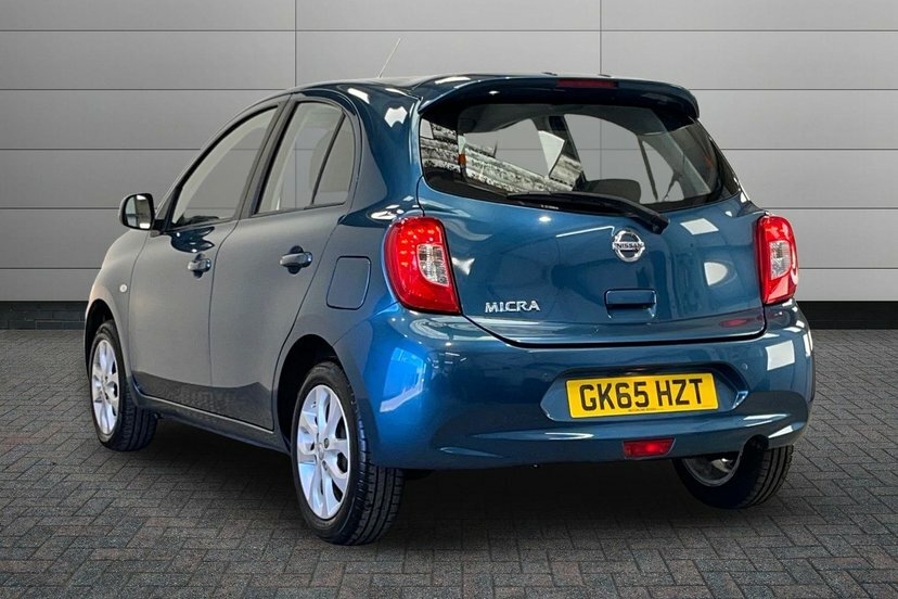 Nissan Micra 1.2 Acenta Hatchback Cvt 80 Ps Blue #3