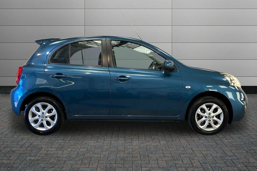 Nissan Micra 1.2 Acenta Hatchback Cvt 80 Ps Blue #4