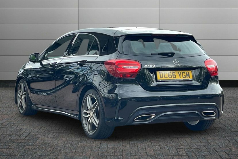 Mercedes-Benz A Class 1.6 A160 Amg Line Executive Hatchback Black #2