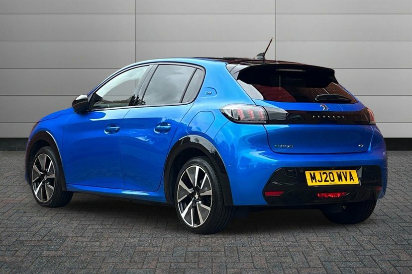 Peugeot e-208 50Kwh Gt Hatchback 136 Ps Blue #3