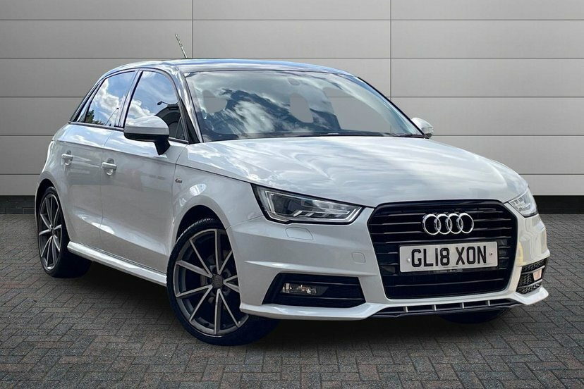 Audi A1 1.4 Tfsi Black Edition Sportback S Tron White