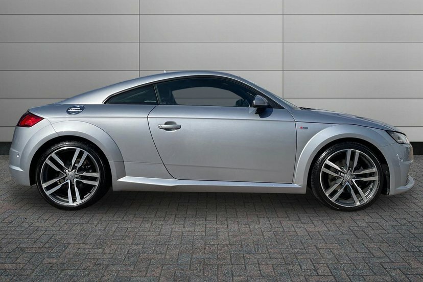 Audi TT 2.0 Tfsi S Line Coupe S Tronic Quattro Silver #4