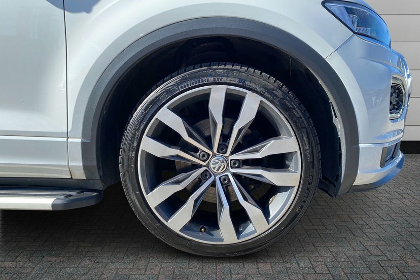 Volkswagen T-Roc 1.5 Tsi Gpf Evo R-line Suv 150 White #5