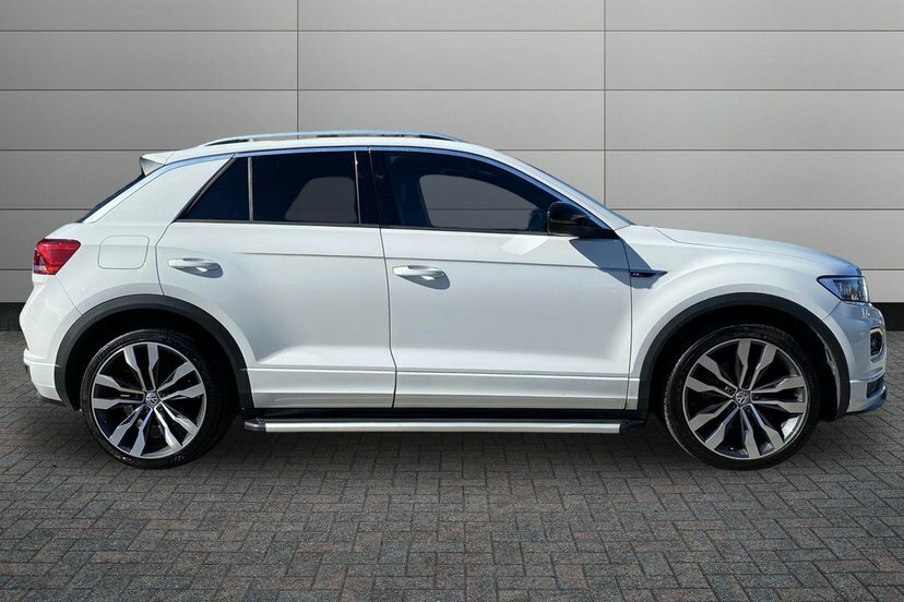 Volkswagen T-Roc 1.5 Tsi Gpf Evo R-line Suv 150 White #4