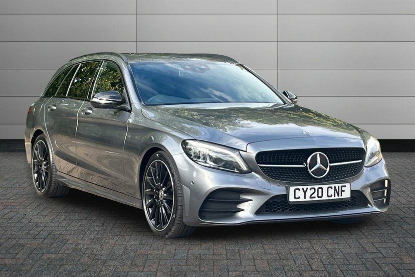 Mercedes-Benz C Class 2.0 C220d Amg Line Edition Premium Estate Di Grey