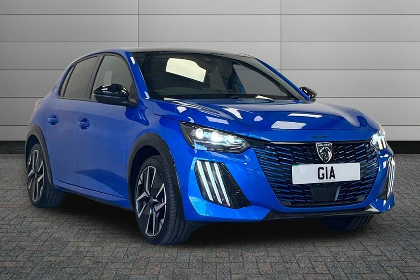 Peugeot e-208 51Kwh Gt Hatchback 11Kw Charger Blue