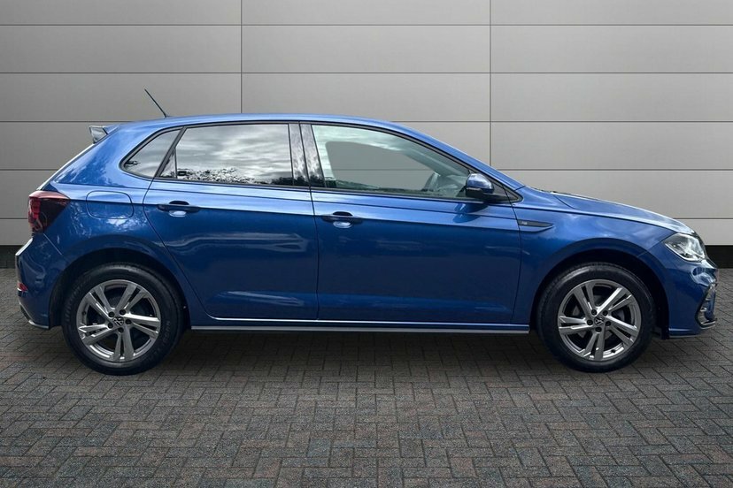 Volkswagen Polo 1.0 Tsi R-line Hatchback 95 Ps Blue #4