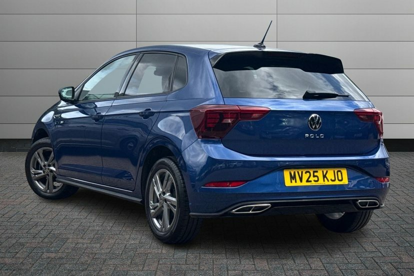Volkswagen Polo 1.0 Tsi R-line Hatchback 95 Ps Blue #3