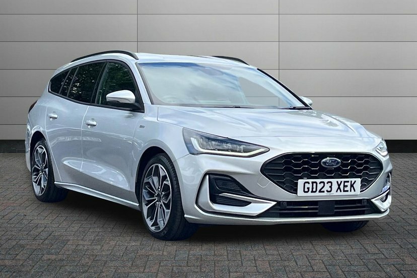 Ford Focus 1.0T Ecoboost St-line X Estate Silver
