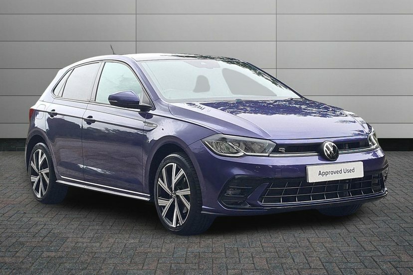 Volkswagen Polo 1.0 Tsi R-line Hatchback Dsg 110 Ps Purple