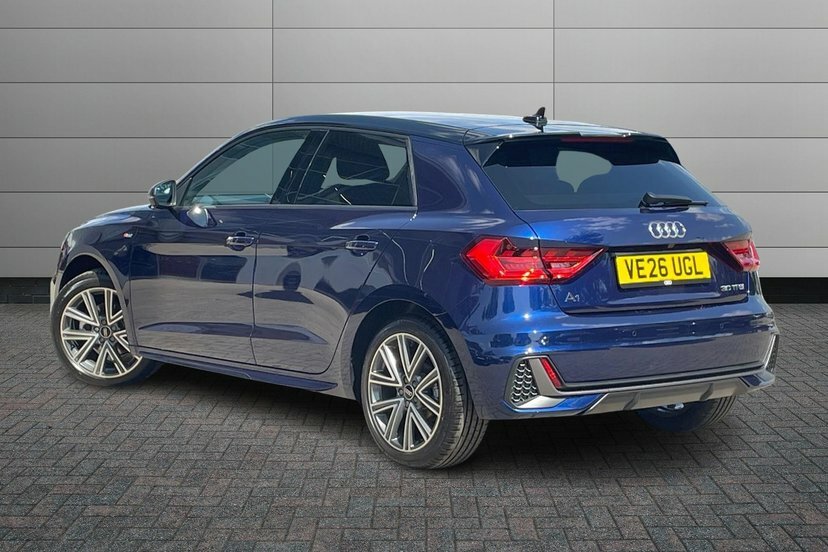 Audi A1 1.0 Tfsi 30 S Line Sportback S Tronic Black #3