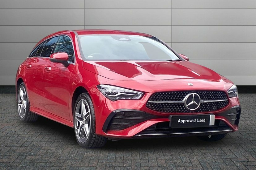 Mercedes-Benz CLA Class 1.3 Cla250e 15.6Kwh Amg Line Executive Shooting Red