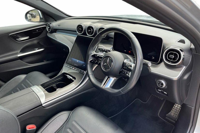 Mercedes-Benz C Class C300h Mhev Amg Line Estate Silver #5